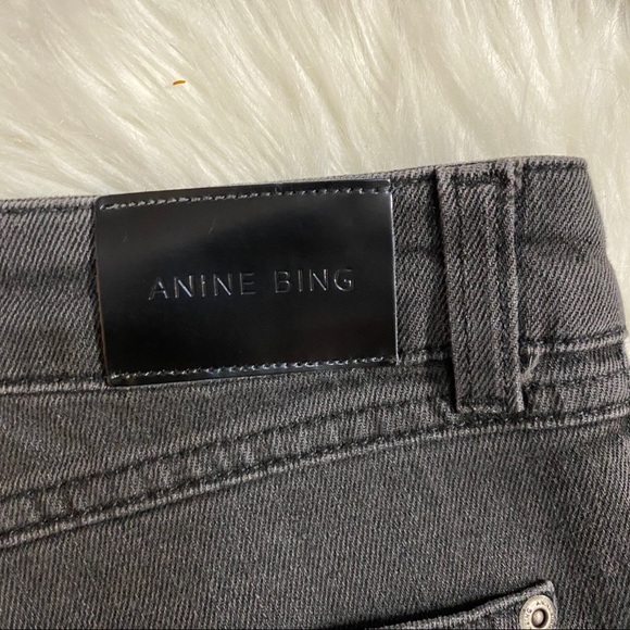 Anine Bing black highwaisted skinny jeans - Picture 6 of 8
